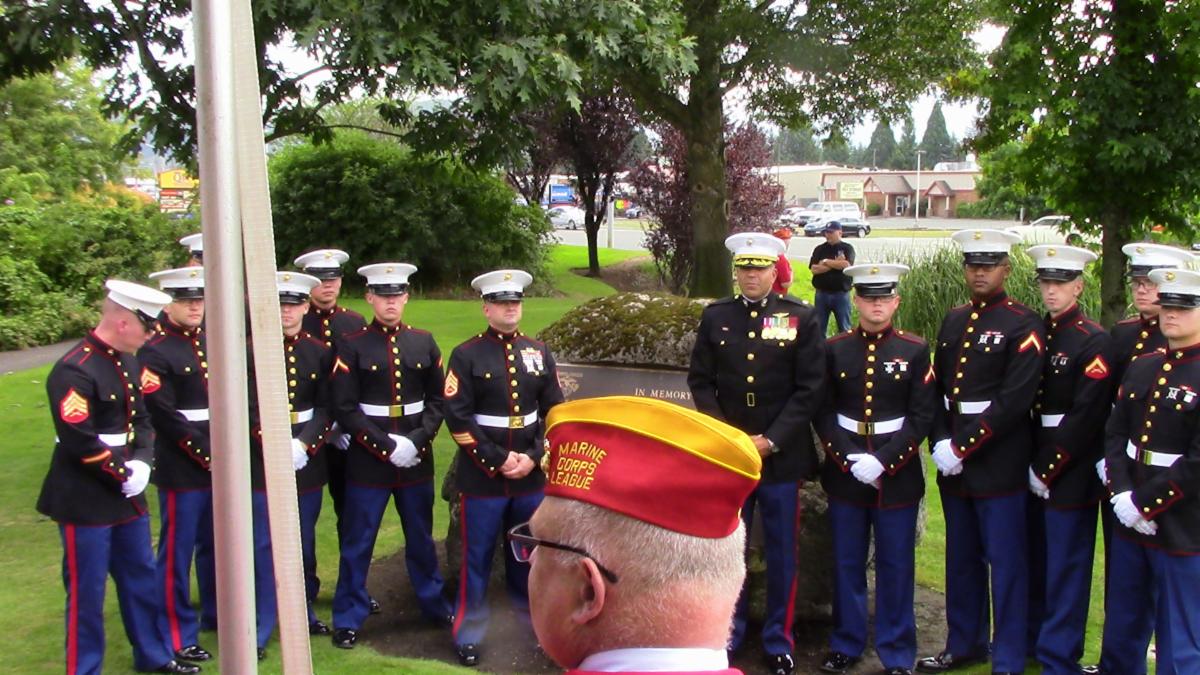 Rainier Rock Marines Event